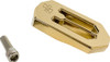  PRO-ONE PERF.MFG. Touring Brake Peg - Gold 500747TIN 