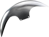 PAUL YAFFE BAGGER NATION Cafe Front Fender - 21" - Chrome Spacers PYO:CAFE-21-13E-C