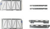  MOOSE RACING Billet Radiator Guards - Silver - Beta 12-4024 