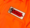  LETHAL THREAT Rollin Right Shop Shirt - Orange - 4XL DG60173-4XL 