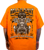 LETHAL THREAT Rollin Right Shop Shirt - Orange - Medium DG60173M