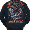 LETHAL THREAT Venom & Velocity Zip-Up Hoodie - Black - XL HD84075XL