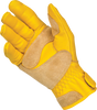 BILTWELL Work 2.0 Gloves - Gold - Small 1510-0707-002