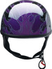  Z1R CC Beanie Helmet - Hellfire - Purple - Large 0103-1341 