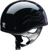  Z1R CC Beanie Helmet - Hellfire - Purple - Large 0103-1341 