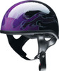  Z1R CC Beanie Helmet - Hellfire - Purple - Large 0103-1341 