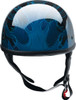  Z1R CC Beanie Helmet - Hellfire - Blue - Large 0103-1334 