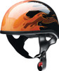  Z1R CC Beanie Helmet - Hellfire - Orange - Large 0103-1348 