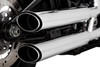  VANCE & HINES 3" Twin Slash Slip-On Muffler - Chrome 16376 
