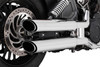  VANCE & HINES 3" Twin Slash Slip-On Mufflers - Chrome 18323 