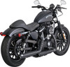  VANCE & HINES 3" Twin Slash Slip-On Mufflers - Black 46361 