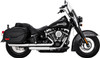  VANCE & HINES 3" Twin Slash Slip-On Muffler - Chrome 16379 