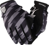 THRASHIN SUPPLY CO. Stars & Bolts Stealth Gloves - Black/Gray - Small SV1-13-08