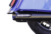  S&S CYCLE 4" Broadhead Slip-On Mufflers - Slash Cut - Black 550-1075 