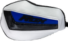 ROX SPEED FX Handguards - Generation 3 Flex-Tec - Black/White/Blue FT3-HG-BWB