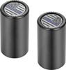  FIGURATI DESIGNS Docking Hardware Covers - American Flag - Blue Line - Long - Black FD71-DC-2545-BK 