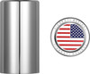  FIGURATI DESIGNS Docking Hardware Covers - American Flag - Long - Stainless Steel FD20-DC-2545-SS 