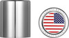  FIGURATI DESIGNS Docking Hardware Covers - American Flag - Short - Stainless Steel FD20-DC-2530-SS 