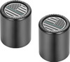  FIGURATI DESIGNS Docking Hardware Covers - American Flag - Contrast Cut - Black FD72-DC-2730-BK 