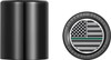  FIGURATI DESIGNS Docking Hardware Covers - American Flag - Contrast Cut - Black FD72-DC-2730-BK 