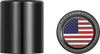 FIGURATI DESIGNS Docking Hardware Covers - American Flag - Black FD21-DC-2730-BK