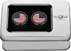  FIGURATI DESIGNS Docking Hardware Covers - American Flag - Black FD21-DC-2730-BK 