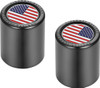  FIGURATI DESIGNS Docking Hardware Covers - American Flag - Black FD21-DC-2730-BK 