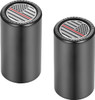  FIGURATI DESIGNS Docking Hardware Covers - American Flag - Red Line - Long - Black FD73-DC-2545-BK 