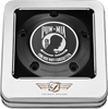 FIGURATI DESIGNS Timing Cover - 5 Hole - POW MIA - Black FD50-TC-5H-BLK