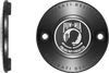 FIGURATI DESIGNS Timing Cover - 2 Hole - POW MIA - Black FD50-TC-2H-BLK