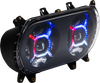 CUSTOM DYNAMICS ProGLOW* Headlight - Black - Road Glide PG-RG-B