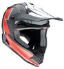  Z1R Youth F.I. Helmet - Fractal - MIPS - Matte Black/Red - Medium 0111-1518 