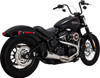  VANCE & HINES 2-into-1 Upsweep Exhaust System - Brushed - Stainless Steel 27323 
