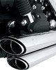  VANCE & HINES Shortshots Staggered Exhaust System - Chrome 17317 