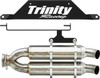  TRINITY RACING Slip-On Muffler - Stainless Steel TR-4182S 