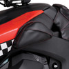  SHOW CHROME Dual Side Tank Pouch - Black - Ryker H40-401RED 