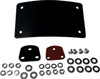  DK CUSTOM PRODUCTS License Plate Kit - Curved - Black DK-LPR-LP-LD 
