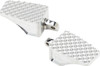  LA CHOPPERS County Line Billet Footpegs - Front - Raw LA-P100-01 