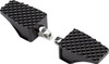  LA CHOPPERS County Line Billet Footpegs - Male Mount - Black LA-P100-00B 