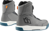 ICON Overlord* Vented CE Boots - Gray - Size 9.5 3403-1272