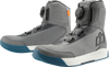 ICON Overlord* Vented CE Boots - Gray - Size 9 3403-1271
