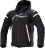ALPINESTARS Zaca Waterproof Jacket - Black/White - 2XL 3206423-12-2XL