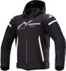  ALPINESTARS Zaca Waterproof Jacket - Black/White - 2XL 3206423-12-2XL 