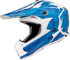 MOOSE RACING Youth F.I. Helmet - Agroid Camo - MIPS? - Blue/White - Small 0111-1532
