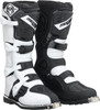 MOOSE RACING Qualifier Boots - Black/White - Size 7 3410-2599 