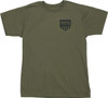  MOOSE RACING Youth Salute T-Shirt - Olive - Medium 3032-3695 
