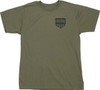  MOOSE RACING Youth Salute T-Shirt - Olive - Small 3032-3694 