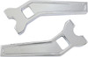  LA CHOPPERS Risers - Pullback - 8" x 1-1/4" - Chrome LA-7481-08C 