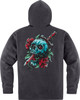  ICON Omnicrux Zip Fleece Hoodie - Black - Medium 3050-6388 