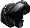  AGV Tourmodular Helmet - Frequency - Matte Gunmetal/Red - Large 211251F2OY00514 